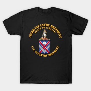 183rd Infantry Regiment  - COA T-Shirt